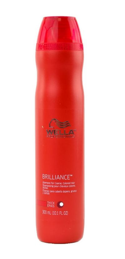 Wella Brilliance Shampoo for Coarse Colored Hair (300ml)